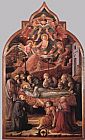 Fra Filippo Lippi Canvas Paintings - Funeral of St Jerome